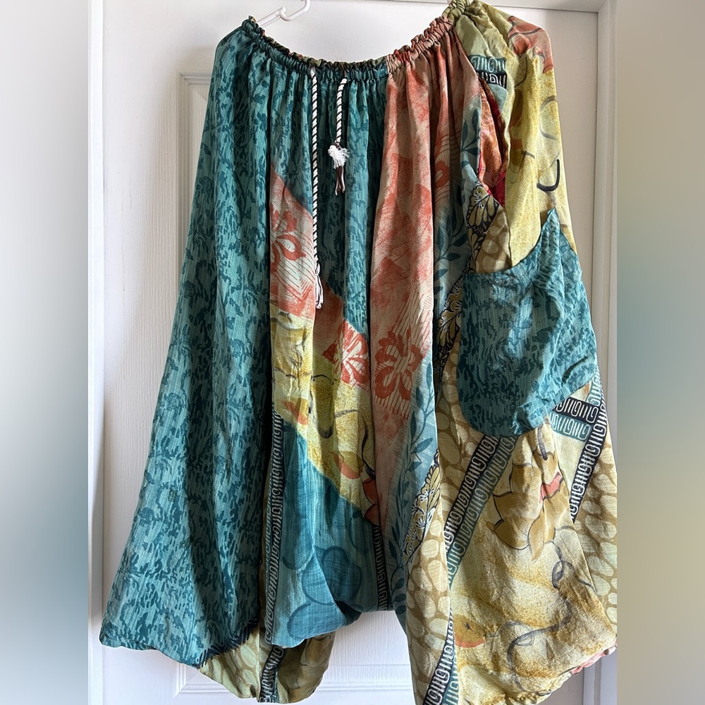 Kantha Bae Crepe Silk Karma Culottes